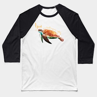 KILLING TURTLE Baseball T-Shirt